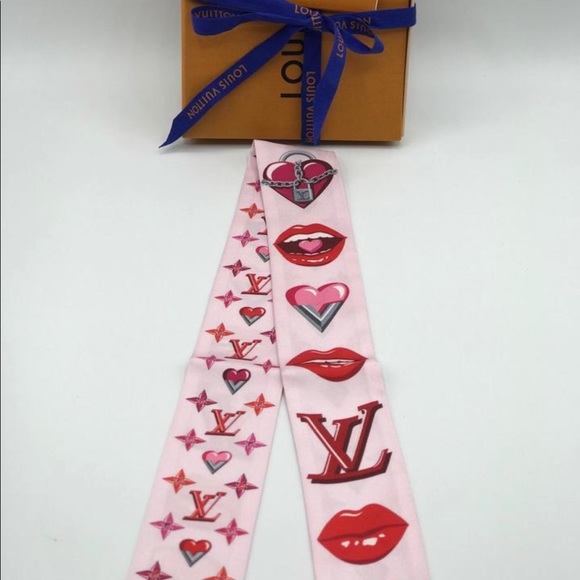 Louis Vuitton Lucky Bb Bandeau Neckerchief Twilly - Picture 6 of 8